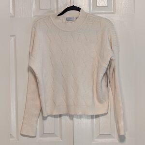 Cyrus Raya Knit Cream Sweater